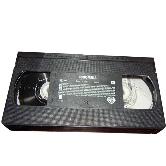 INSOMNIA vintage VHS & original paper case Robin Williams Al Pacino Hilary Swank - Picture 3 of 7
